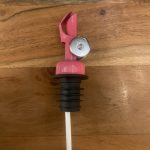Pink Stainless Steel Self-Closing Pour Spout